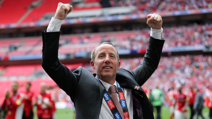 Charlton manager Lee Bowyer