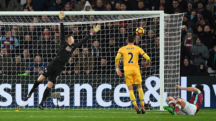 Andy Carroll v Crystal Palace