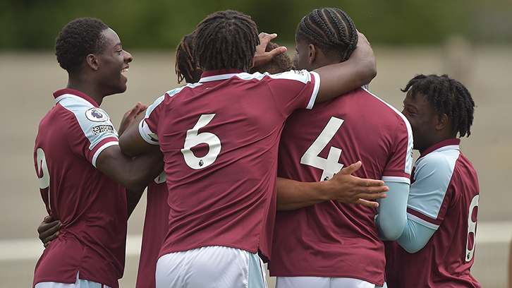 U23s celebrate