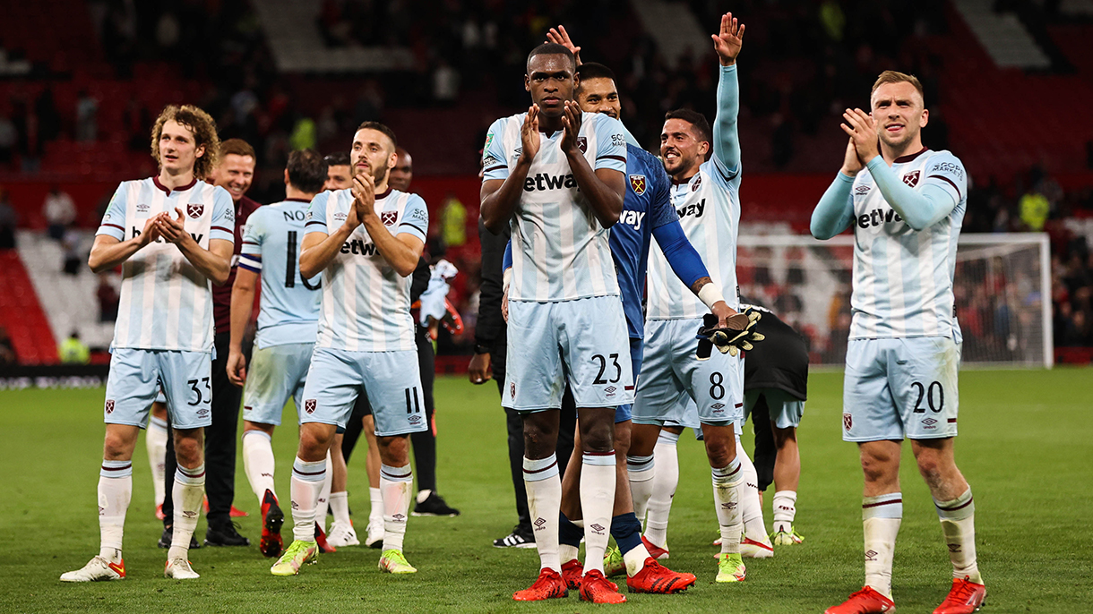 West Ham United celebrate