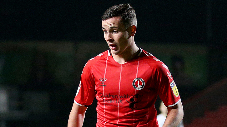 Josh Cullen in action for Charlton Athletic