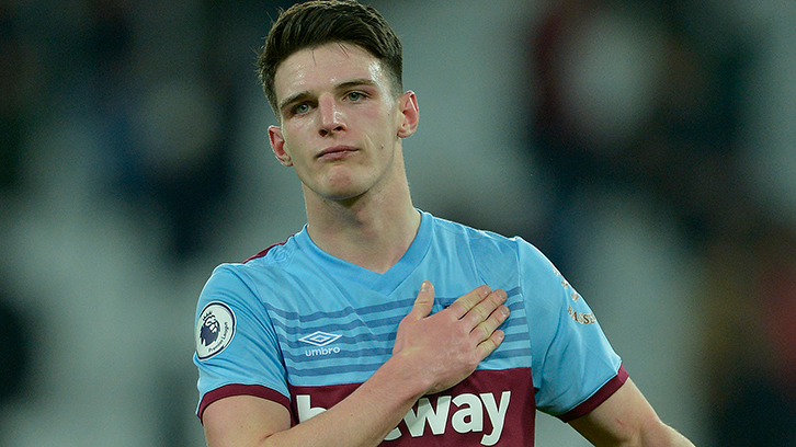 Declan Rice for West Ham United