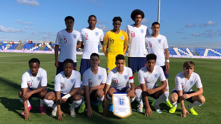 Amadou Diallo and Jamal Baptiste started for England U17s