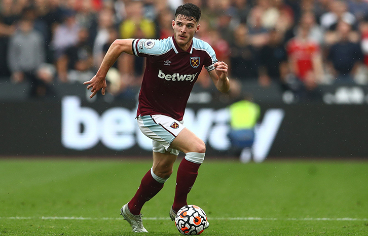 Declan Rice at London Stadium