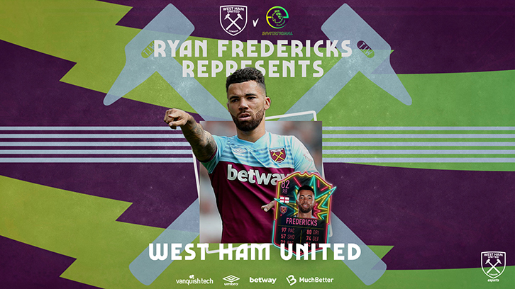 Ryan Fredericks to represent West Ham United