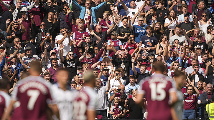 West Ham United fans