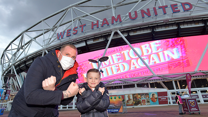 West Ham United supporters