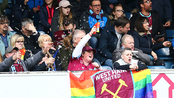 West Ham United supporters