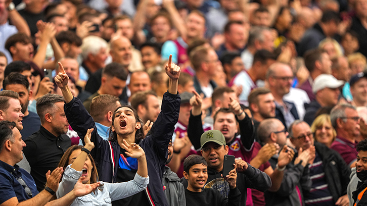 West Ham United fans