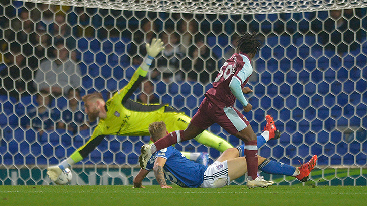 Keenan Forson scores against Ipswich