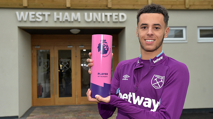 Nathan Holland wins PL2 Player of the Month for November