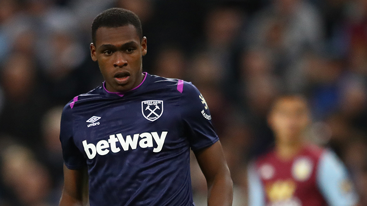 Issa Diop at Villa Park