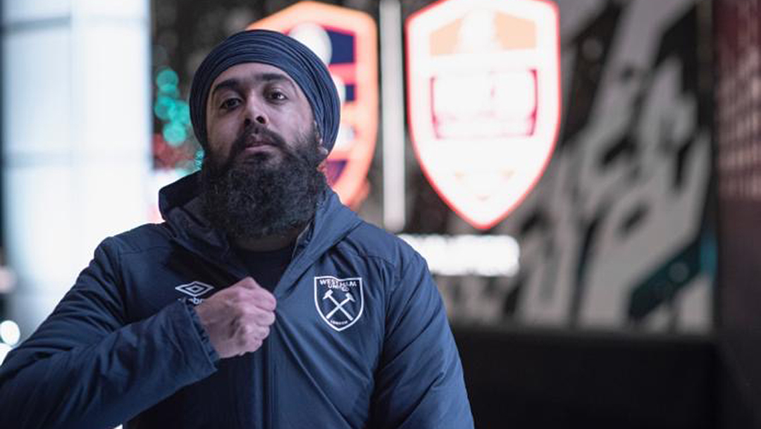Jas Singh representing West Ham United at FUT Champions Cup Stage III