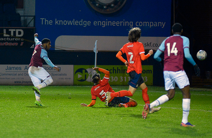 Jayden Fevrier's second goal on the night