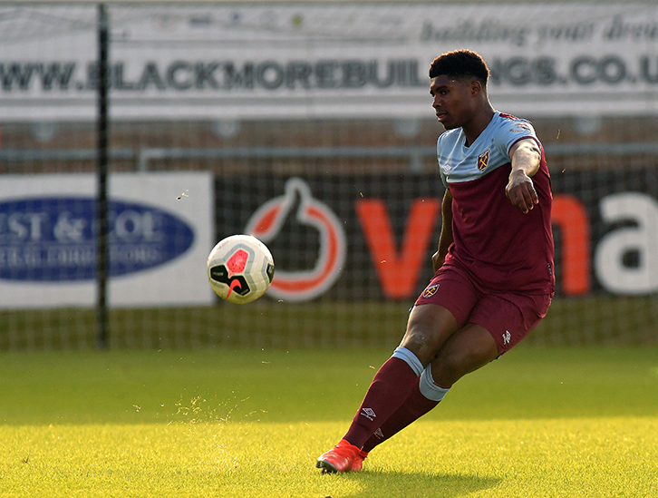 Ben Johnson in action against Fulham U23s