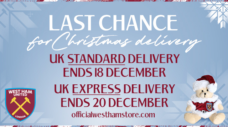 Last chance for delivery