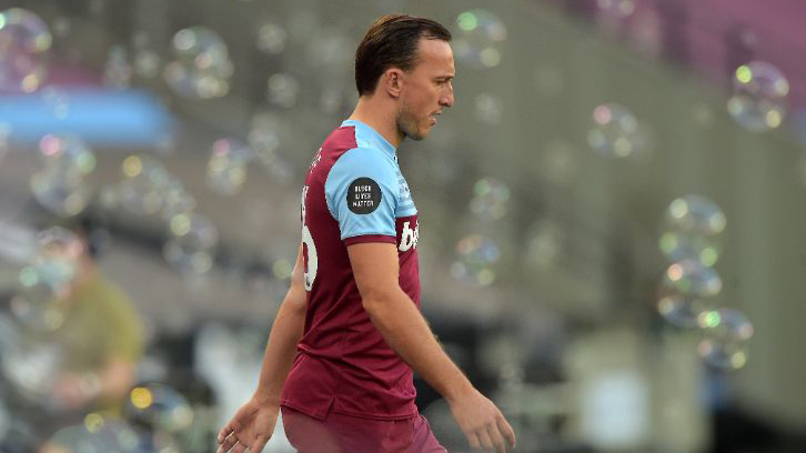 Mark Noble on his 500th appearance for West Ham United