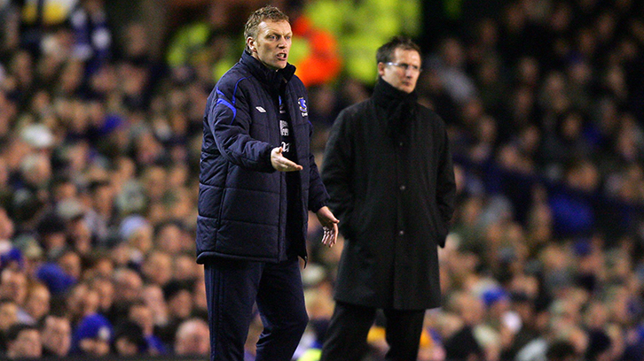 David Moyes and the late Glenn Roeder