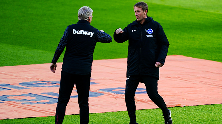 Moyes and Graham Potter