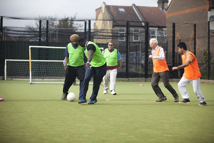Foundation brings walking football to the MS community