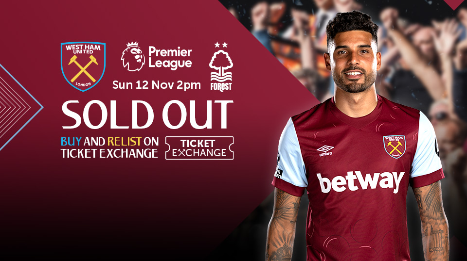 Tickets West Ham United F.C.