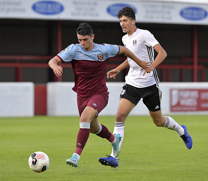 Joe Powell against Fulham U23