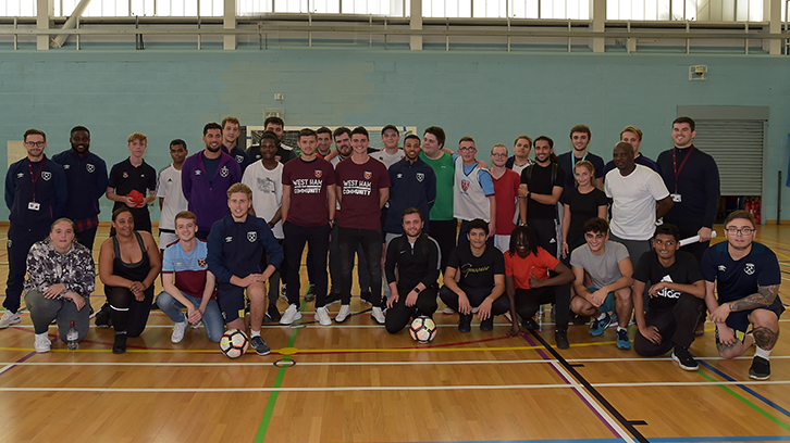 Players' Project UEL visit