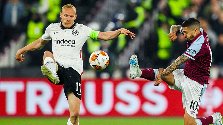 Sebastian Rode at London Stadium