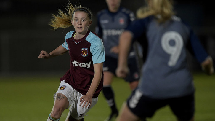 Molly Peters of the West Ham United Ladies