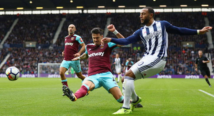 Jose Fonte and Matt Phillips