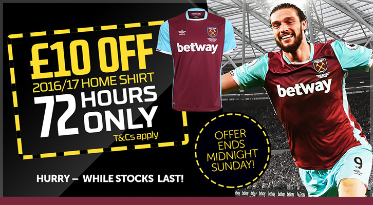 Home shirt offer