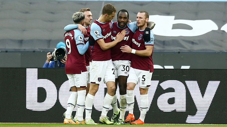 West Ham celebrate