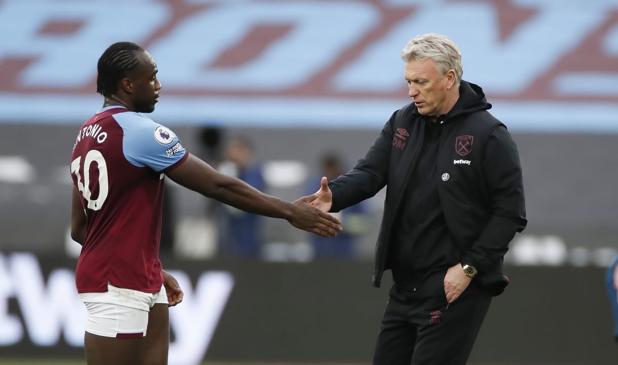 Michail Antonio and David Moyes