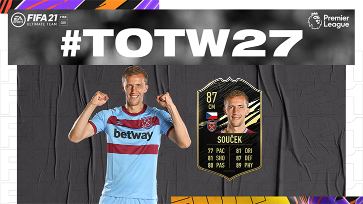 Soucek in FIFA TOTW