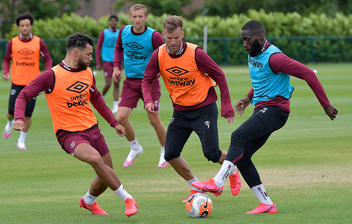 West Ham United training