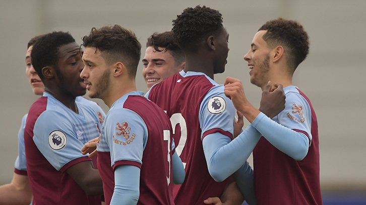 West Ham United U23s celebrate