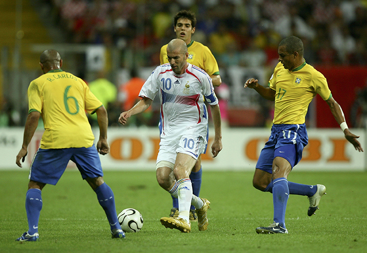 Zidane's performance against Brazil at the 2006 World Cup Finals stands out to Sean Adarkwa