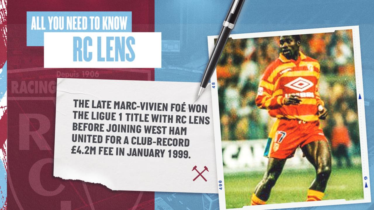 RC Lens v West Ham United All You Need To Know West Ham United F.C.