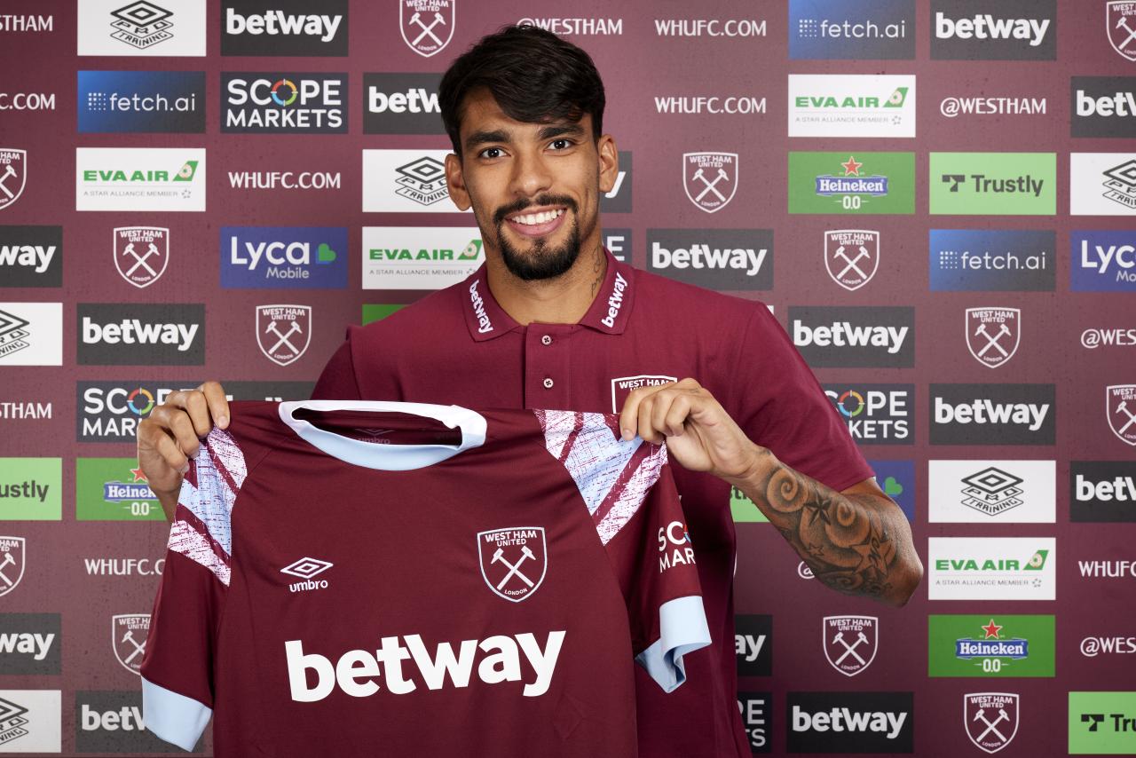 West Ham United sign Brazil star Lucas Paquetá for record fee West
