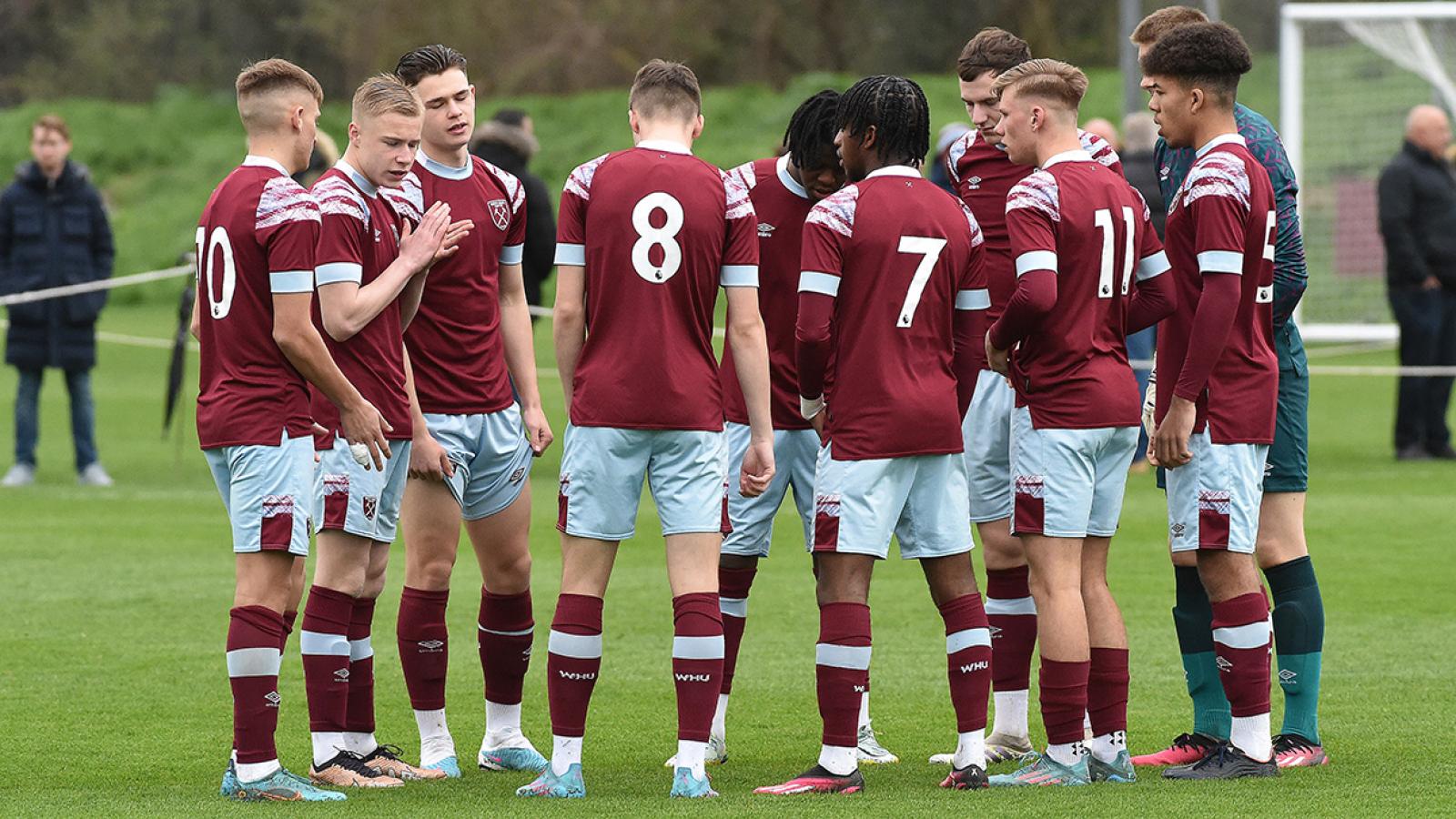 Team News Starting XI confirmed for FA Youth Cup final West Ham