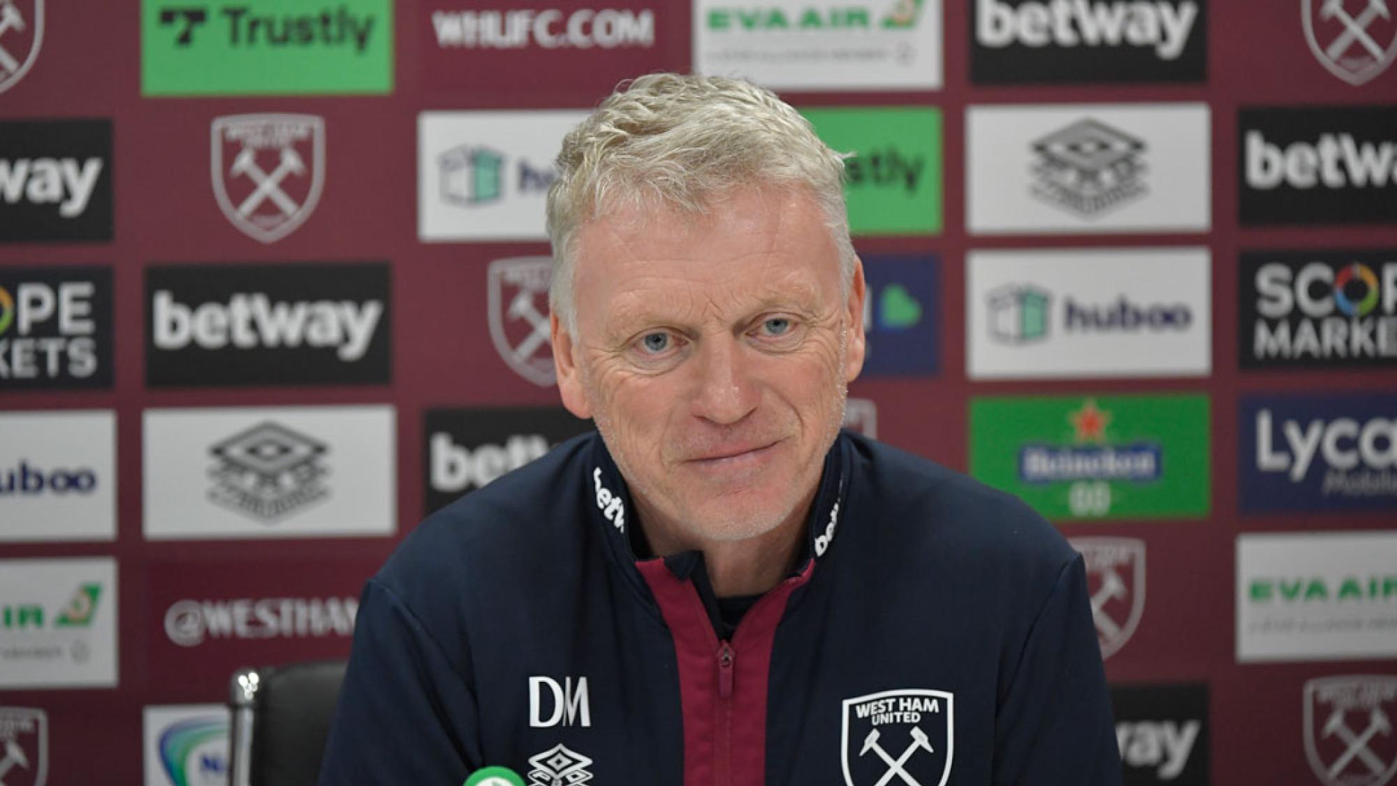 As It Happened David Moyes Pre Leeds United Press Conference West Ham United Fc 