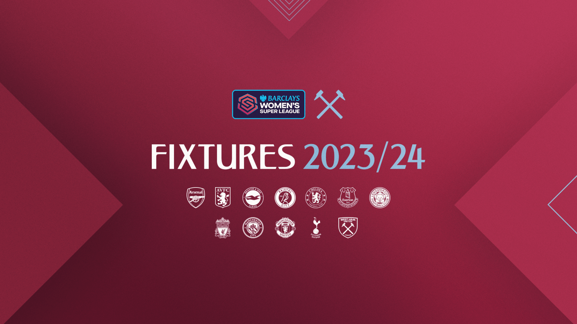 2023/24 Fixtures Every WSL home and away game revealed West Ham United F.C.