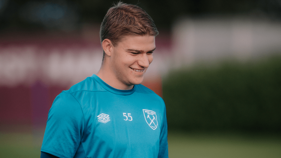 Learning from two of the best: West Ham U21 goalkeeper Jacob Knightbridge on how training with Fabiański and Alphonse Areola is getting him one step closer to fulfilling his dream to play for the first team  