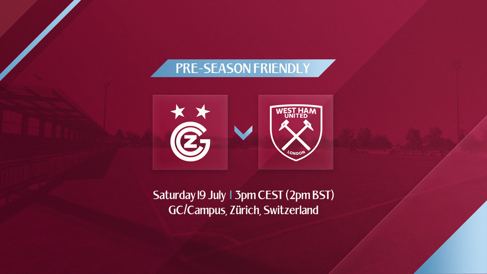 Grasshopper Club Zurich v West Ham United