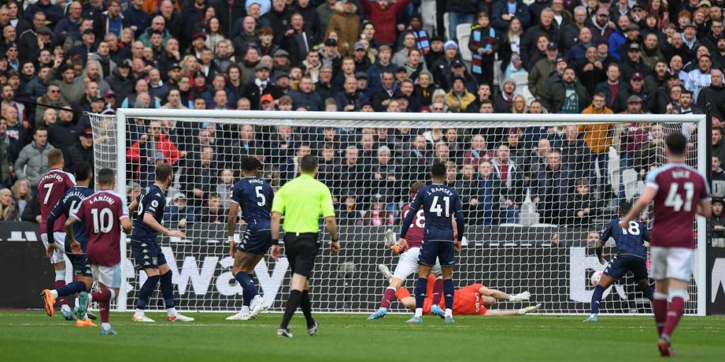  Goals: West Ham 2-1 Aston Villa