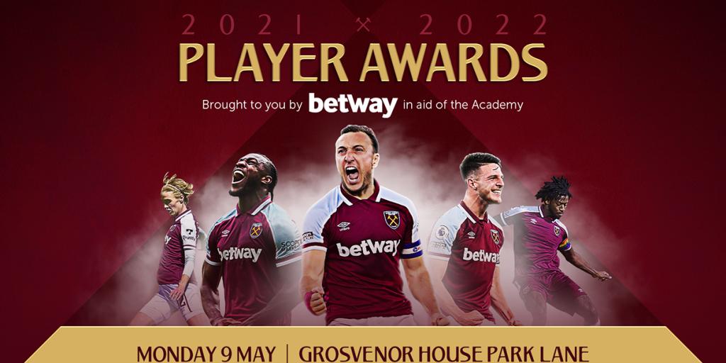  As It Happened: 2021/22 Player Awards brought to you by Betway in aid of the Academy