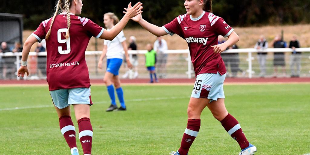 Women’s team hammer Enfield Town in second pre-season outing