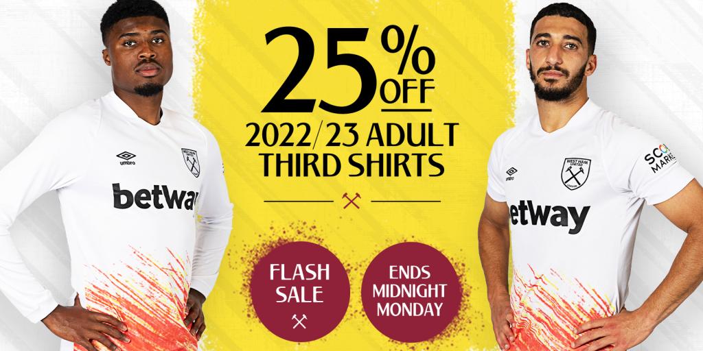 25% off Third Shirts - hurry, ends Monday