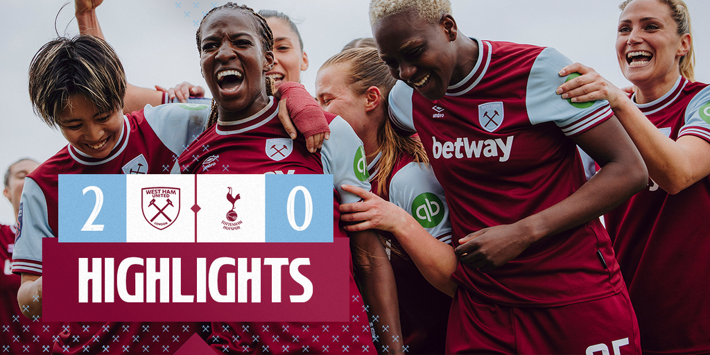 Highlights | Women's team brush aside Spurs to win London derby - West Ham United F.C.
