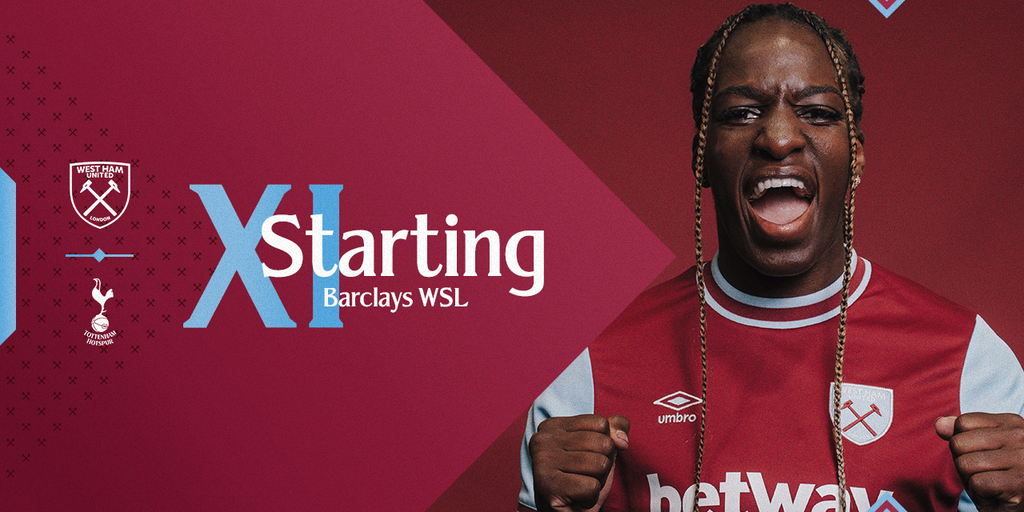 Starting XI | Asseyi and Paví in for Spurs derby - West Ham United F.C.